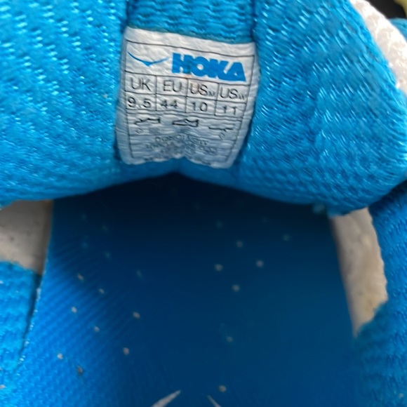 Hoka One One Womens Size 11 Bondi B High Visibility Yellow Running Time to fly. - Picture 8 of 13